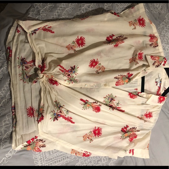 Madewell Floral Shirt - Picture 5 of 5